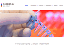 Tablet Screenshot of bioarray.us